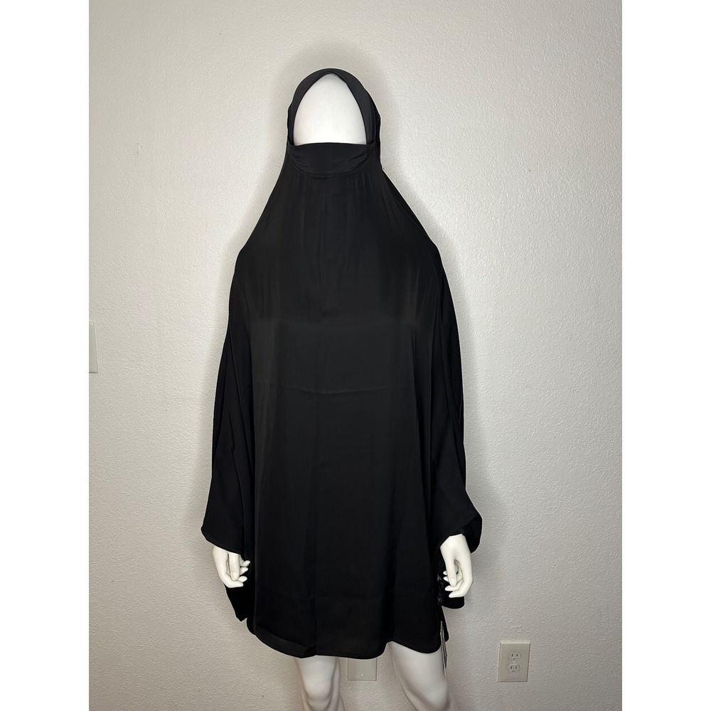 Sunnah Style Signature Label Black Overhead Khimar Modest Hijab